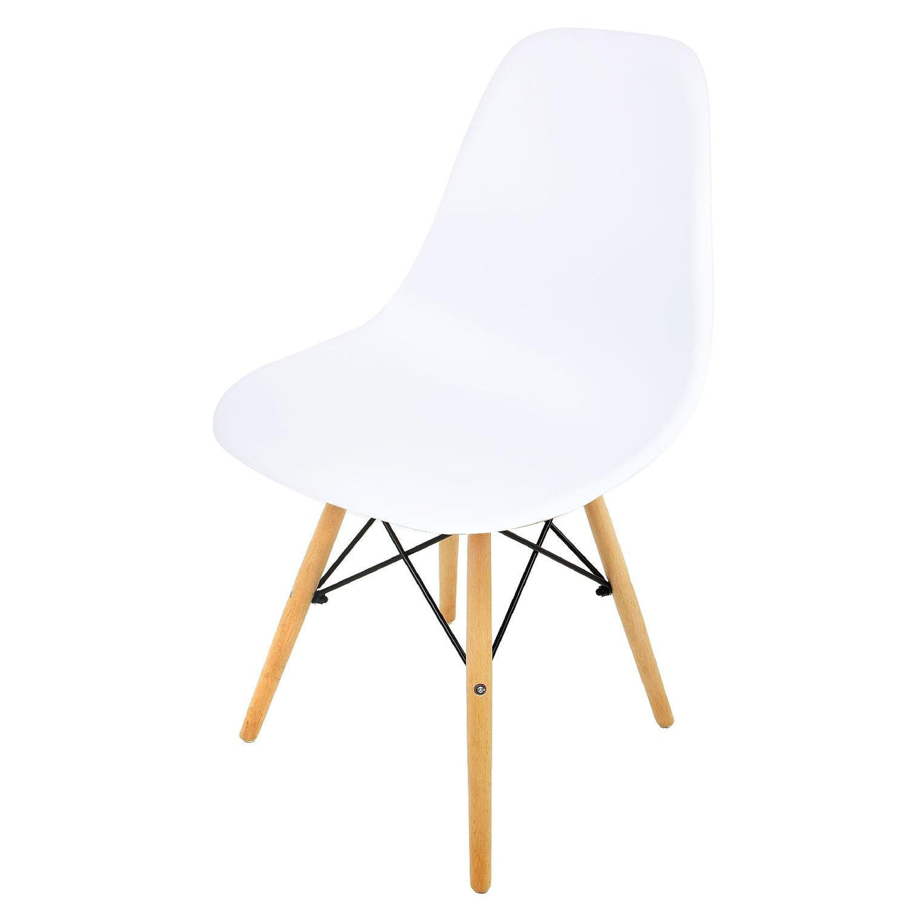Silla Tipo Eames Tulip Madera Moderna Comedor Restaurante
