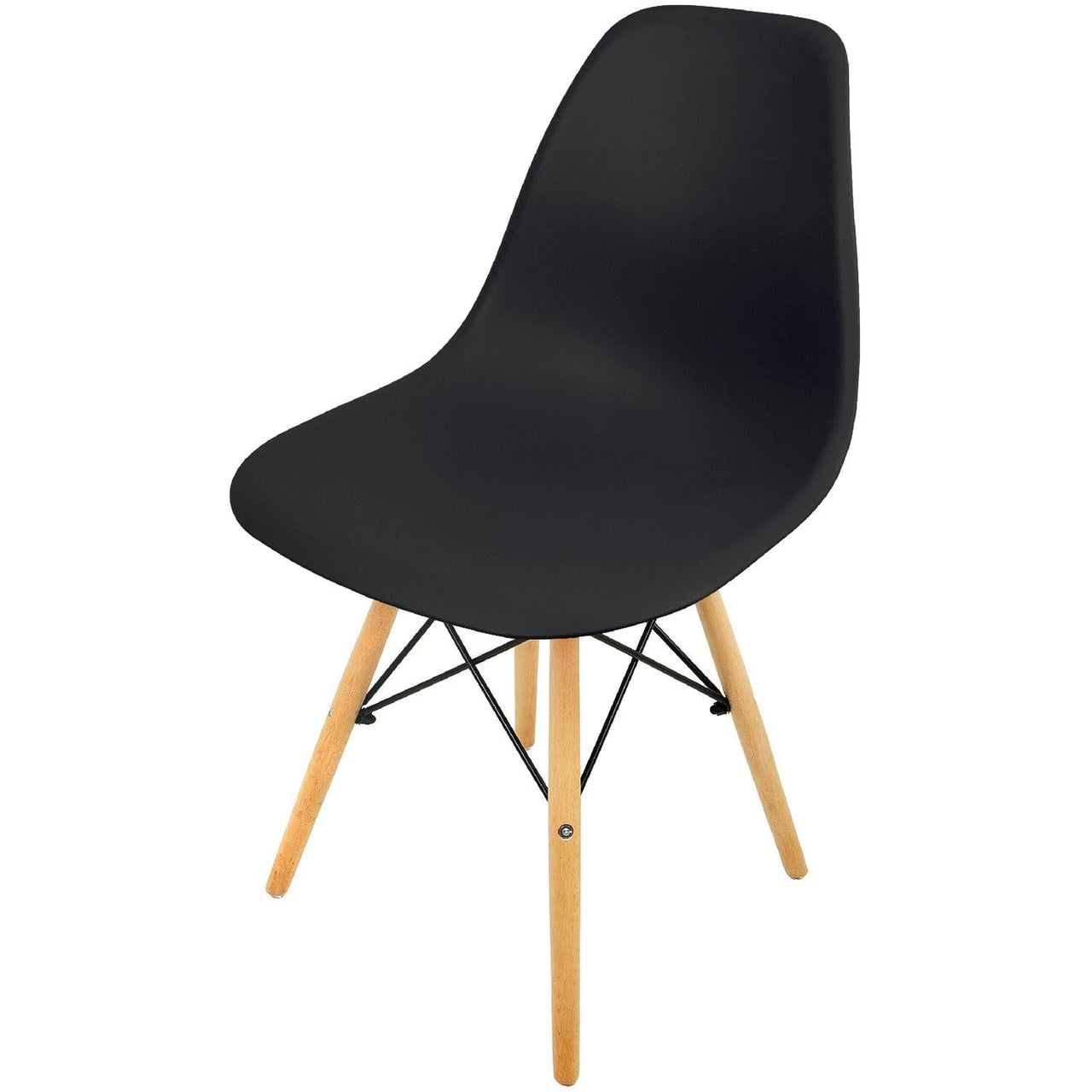 Silla Tipo Eames Tulip Madera Moderna Comedor Restaurante
