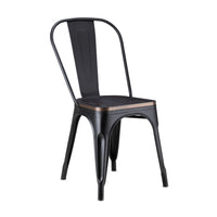 Thumbnail for Silla Tolix Metal Asiento Madera Vintage Restaurante Moderna
