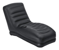 Thumbnail for Sillon Silla Inflable Curvo Chaise Loung Negro Hogar Intex