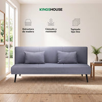 Thumbnail for Sofá Cama Individual Reclinable Plegable de 3 Posiciones
