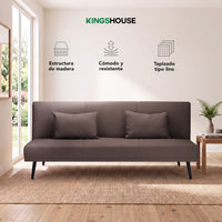 Thumbnail for Sofá Cama Individual Reclinable Plegable de 3 Posiciones