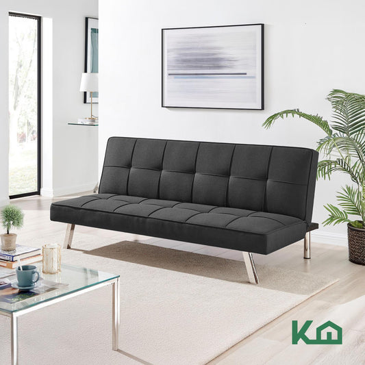 Sofá Cama Plegable Silla Convertible Sillón Sala ModernaSOB - VEGA3 - GRI