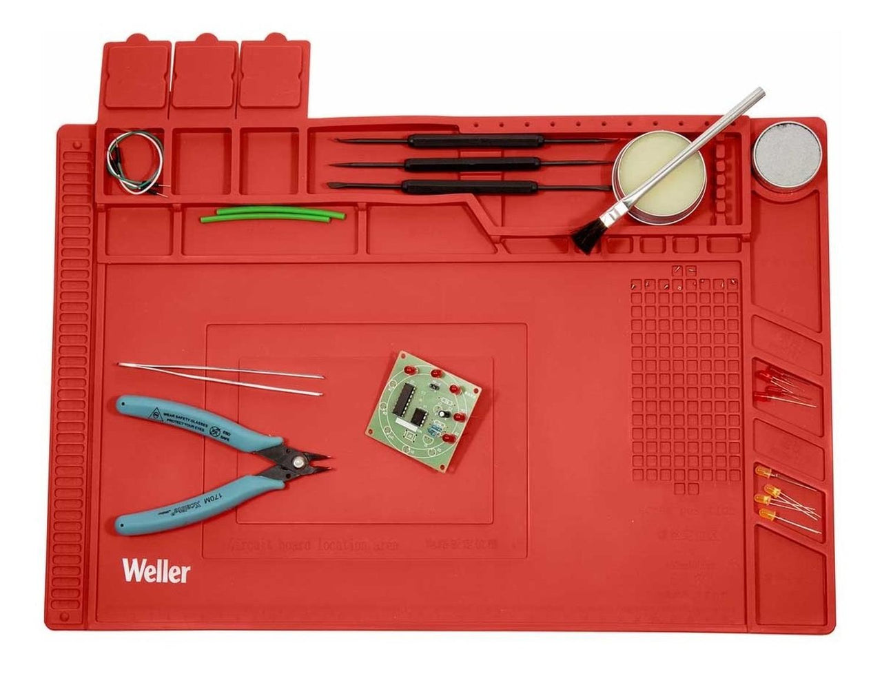 Tapete Para Soldar Antiderrapante Mesa Trabajo Grande Weller