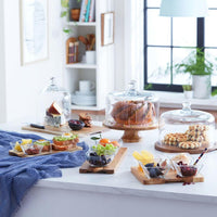 Thumbnail for Tazon Platon Bowl 3pzs + Bandeja Servir Madera Cocina Libbey