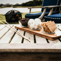 Thumbnail for Tazon Platon Bowl 3pzs + Bandeja Servir Madera Cocina Libbey