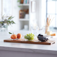 Thumbnail for Tazon Platon Bowl 3pzs + Bandeja Servir Madera Cocina Libbey