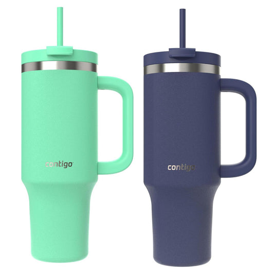 Termo Contigo Vaso Popote 2 Piezas Caliente Frio 1.18 LitrosCOMBO - CONTIGO - 23
