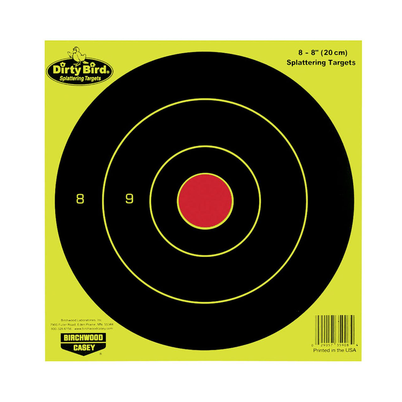 Tiro Al Blanco Para Tiro Deportivo 8 Pulagadas Profesional