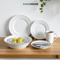 Thumbnail for Vajilla Opal 31Pzas Redonda Para 6 Personas Moderna Elegante