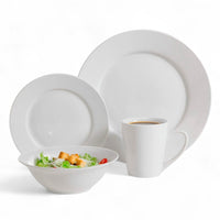Thumbnail for Vajilla Opal De 16 Pzas Redonda 4 Personas Moderna Elegante