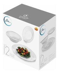 Thumbnail for Vajilla Yute Circular Vidrio 4 Personas 12 Pzs Cocina Crisa