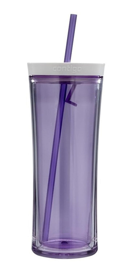 Vaso Shake Go 20 Oz Autoclose Doble Pared Con Popote ContigoLGX100A01-CON