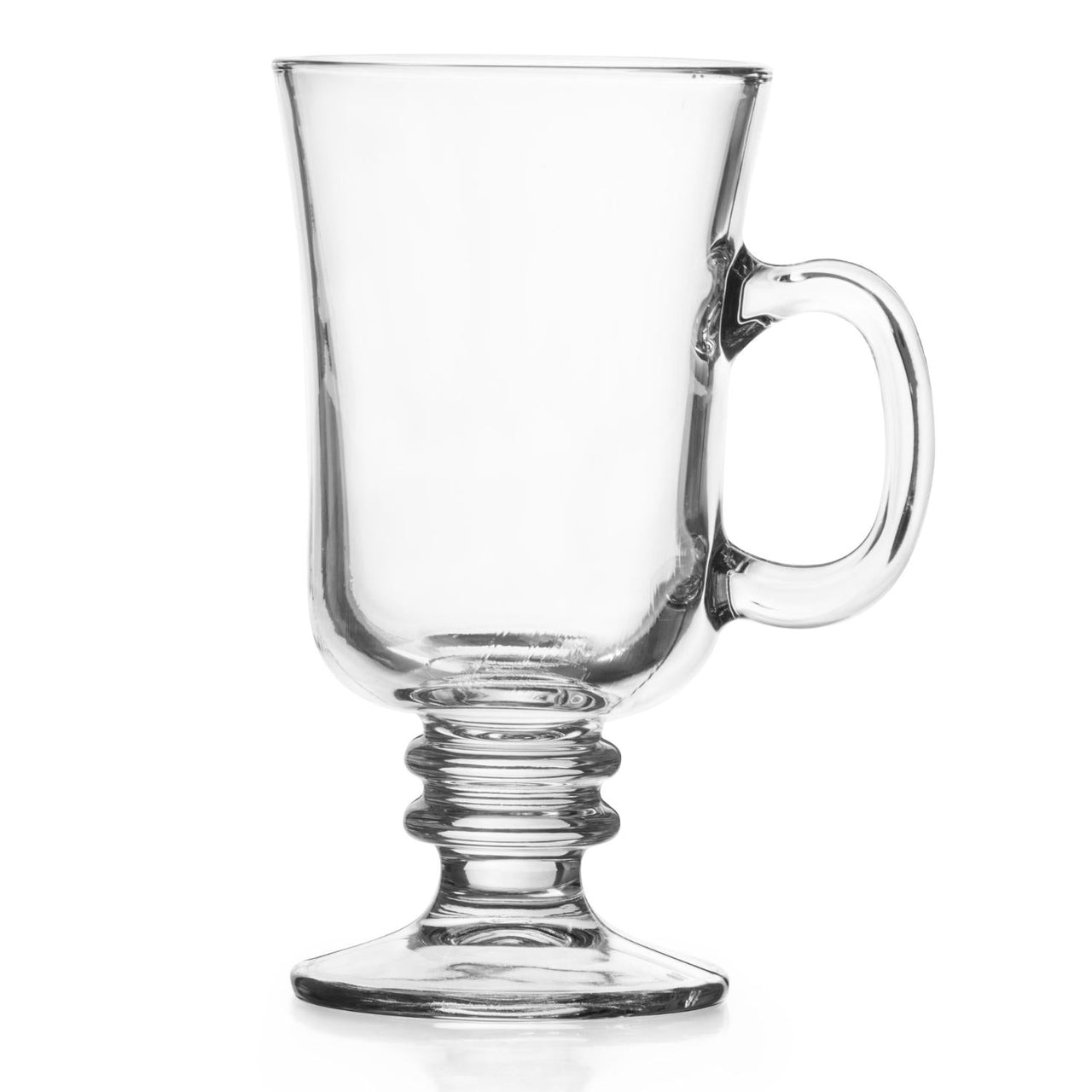 Vasos Cafeteros De Vidrio Elegantes 251ml Juego 2 Piezas