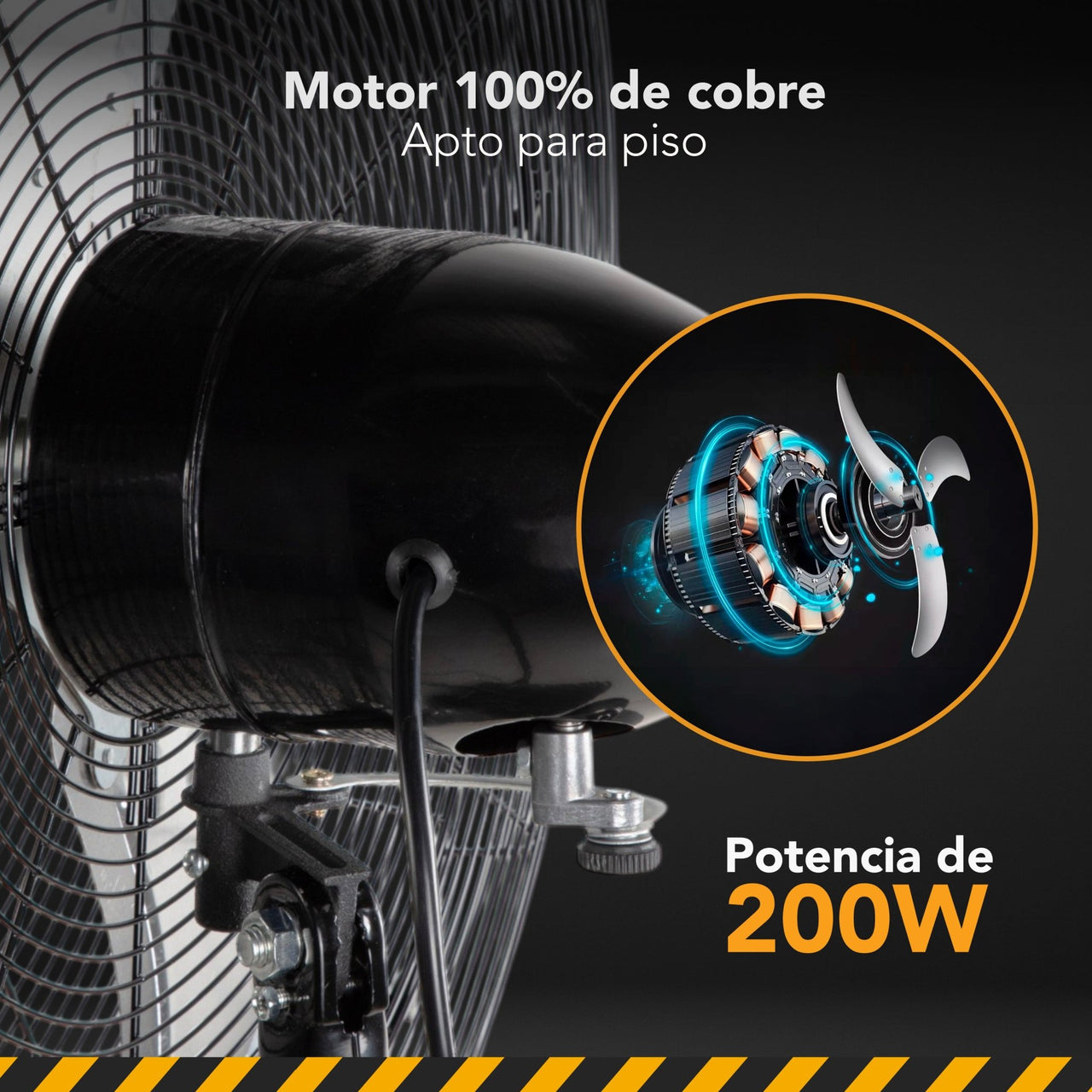 Ventilador Pedestal Industrial 30 Pulgadas De Pie Kingsman