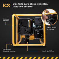 Thumbnail for Vibrador De Concreto A Gasolina 6.5 HP 4T Con Chicote 6 mts