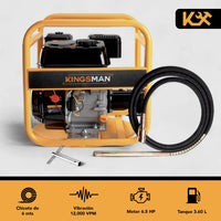 Thumbnail for Vibrador De Concreto A Gasolina 6.5 HP 4T Con Chicote 6 mts