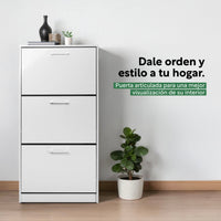 Thumbnail for Zapatero Organizador Zapatera De Madera 18 Pares 3 Niveles