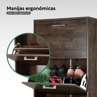 Thumbnail for Zapatero Organizador Zapatera De Madera 18 Pares 3 Niveles