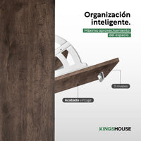 Thumbnail for Zapatero Organizador Zapatera De Madera 18 Pares 3 Niveles